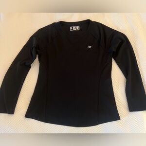 New Balance Activewear Black Shirt Size Large